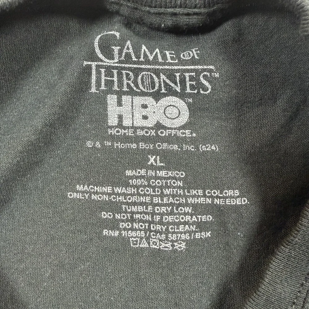 Game Of Thrones Oberyn Martell T Shirt Mens XL 100% Cotton‎ Short Sleeve